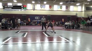 120 lbs Quarterfinal - Ryan Rose, Burlington Notre Dame vs Coy Mehlert, Union, LaPorte City