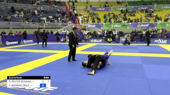 DANIEL PETER SCANNO vs FREDERICO BARROS DINIZ 2024 Brasileiro Jiu-Jitsu IBJJF