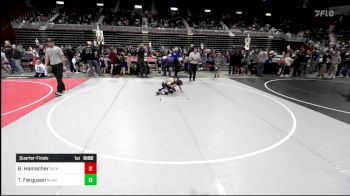 65 lbs Quarterfinal - Brody Hamacher, Dickinson WC vs Timothy-James Ferguson, Bear Creek Jr. Wrestling