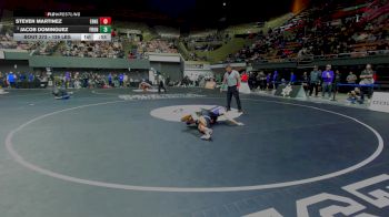 126 lbs Round Of 16 - Steven Martinez, Ernest Righetti vs Jacob Dominguez, Frontier