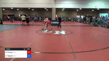 132 lbs Prelims - Kaden Fratus, Mayo Quanchi Wrestling Club vs Caleb Negron, Central Florida Wrestling Academy @LHP (Lake Highland Prep)