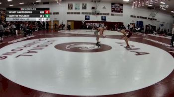 125 lbs Semifinal - Wyatt Kaczrowski, Augsburg vs Quintin Wolbert, Wisconsin-La Crosse