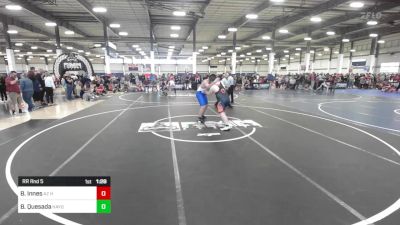 285 lbs Rr Rnd 5 - Brock Innes, AZ Heat vs Benjamin Quesada, Hayden Wrestling