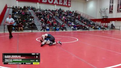 149 lbs Quarterfinal - Colton Silva, Simpson (Calif.) vs Aaron Lopez, Don Squad