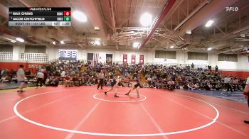 157 lbs Quarterfinal - Max Chung, Concord vs Jacob Critchfield, Hollis Brookline