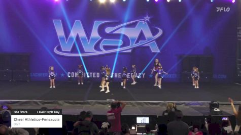 Cheer Athletics-Pensacola - Day 1 [2023 Sea Stars Level 1 w/R Tiny] 2023 WSA Grand Nationals