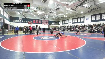 115 lbs Champ. Round 1 - Michael Juan, War Room Wrestling Club vs Nathan Sanchez, Scotsmen Wrestling Club
