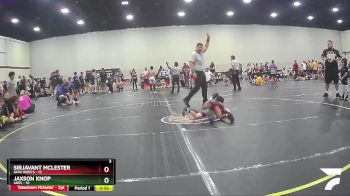 50 lbs Round 2 (4 Team) - Sirjavant Mclester, Ohio Hero`s vs Jaxson Knop, ARES