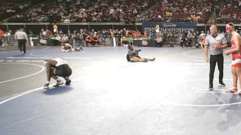 D 3 175 lbs Champ. Round 1 - Wyatt Carriere, Basile vs Robert Lewis, De La Salle