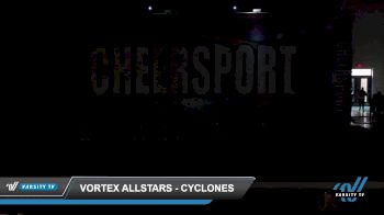 Vortex Allstars - Cyclones [2022 L2 Youth - D2 Day 1] 2022 CHEERSPORT - Toms River Classic