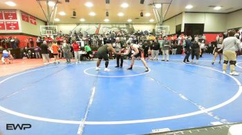 285 lbs Round Of 32 - Rayden Dodds, Okmulgee vs Donnealous Sims, Tulsa Union