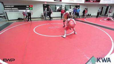 140 lbs Consolation - Landon Dry, Tahlequah Wrestling Club vs Maddox Russell, Prairie Grove Youth Wrestling