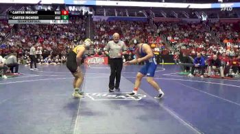 1A-215 lbs Quarterfinal - Carter Wright, Woodbury Central vs Carter Richter, AC/GC