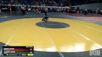 6A-126 lbs Quarterfinal - Moises Lopez, Aloha vs Wyatt Stahl, Oregon City