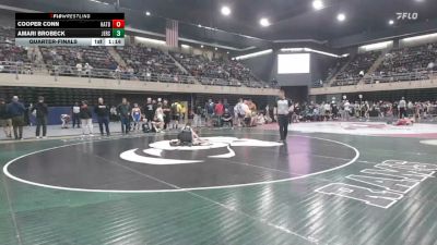 100 lbs Quarterfinal - Cooper Conn, Hatboro vs Amari Brobeck, Jersey Shore