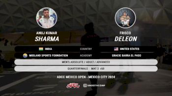 ANUJ KUMAR SHARMA vs FRISCO DELEON 2024 ADCC Mexico City Open