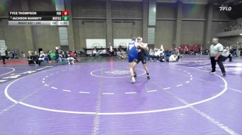 144 lbs Champ. Round 2 - Tyce Thompson, Piedmont vs Jackson Bassett, Whitfield