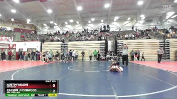 90-99 lbs Cons. Round 2 - Austin Wilson, Rhyno WA vs Carson Underwood, Red Cobra WA