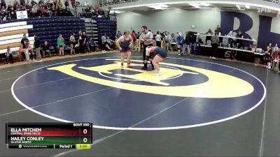 235 lbs. Champ. Round 2 - Hailey Conley, Olathe North vs Ella Mitchem, Central (Park Hills)