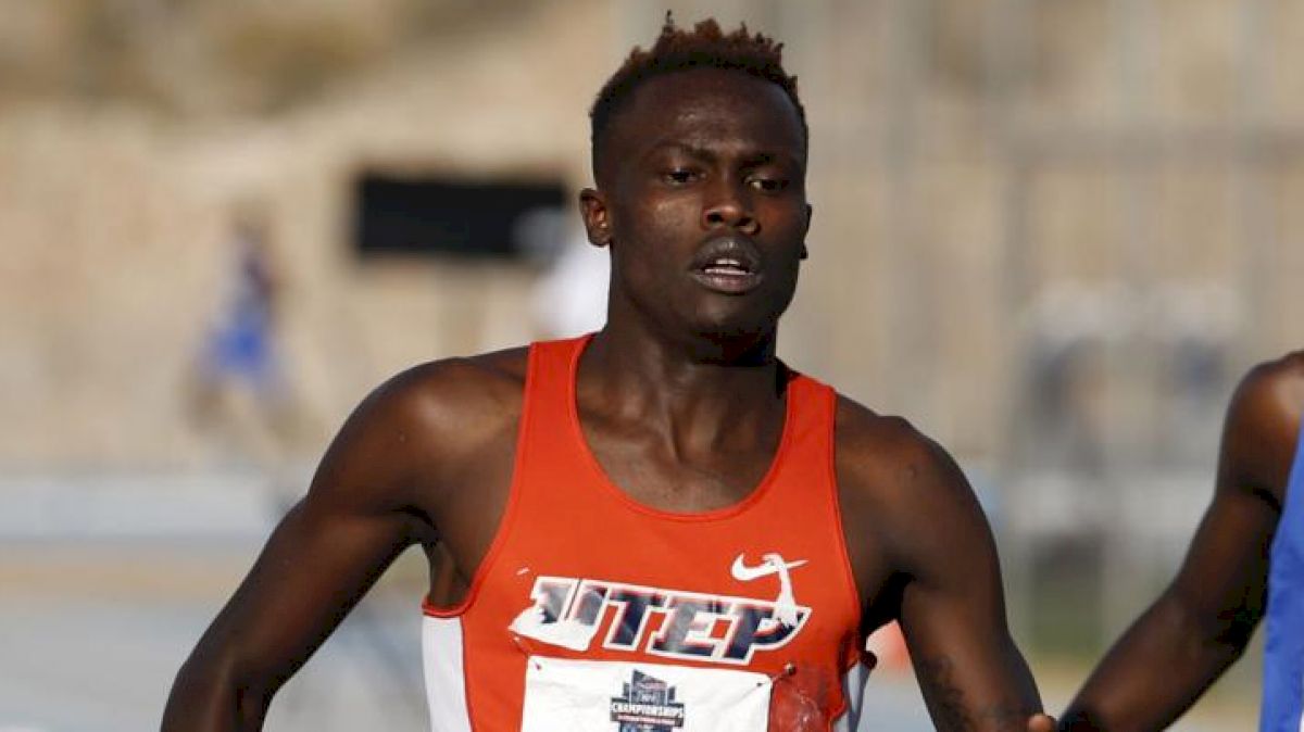 UTEP's Michael Saruni Breaks Donavan Brazier's NCAA 800m Record 1:43.25