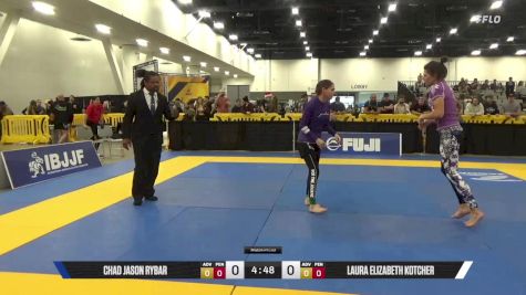 Laura Elizabeth Kotcher vs Olga Valerievna Mendoza 2025 World IBJJF Jiu-Jitsu No-Gi Championship