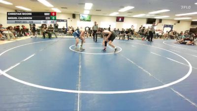 126 lbs Cons. Round 1 - Miguel Calderon, El Toro vs Christian Moore, Westmont