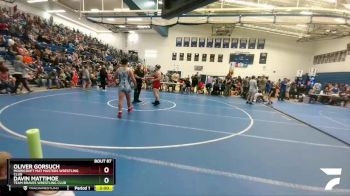 220 lbs Cons. Semi - Oliver Gorsuch, Moorcroft Mat Masters Wrestling Club vs Davin Mattimoe, Team Braves Wrestling Club