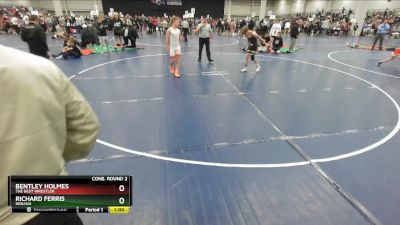 110 lbs Cons. Round 2 - Bentley Holmes, The Best Wrestler vs Richard Ferris, Indiana