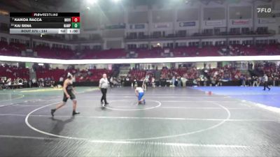 144 lbs Cons. Semi - Kai Sena, Nampa vs Kaikoa Racca, Mountain View