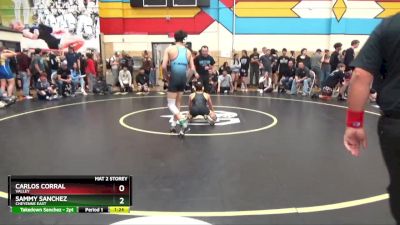 113 lbs Semifinal - Carlos Corral, Valley vs Sammy Sanchez, Cheyenne East