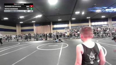 65 lbs Consi Of 4 - Jackson Escarcega, Manu Wr Ac vs Royce Davidson, Peterson Grapplers