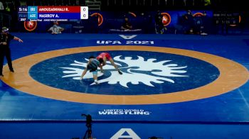 61 kg Quarterfinal - Rahman Amouzadkhalili, IRI vs Abulfaz Nasirov, AZE