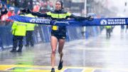 Des Linden Trademarks 'Keep Showing Up' After Historic Boston Marathon Win