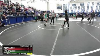 100 lbs Cons. Round 4 - Aqsa Hashini, Foothill vs Niva Strasser, Aliso Niguel