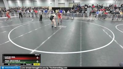 157 lbs Cons. Round 4 - Lucas Vail, Michigan vs Finn Grauwels, Middleton Area Wrestling Club