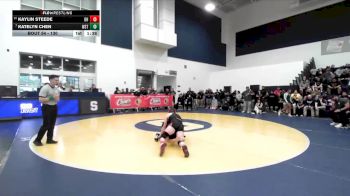 130 lbs Champ. Round 1 - Katelyn Chen, Portola vs Kaylin Steede, Oak Hills