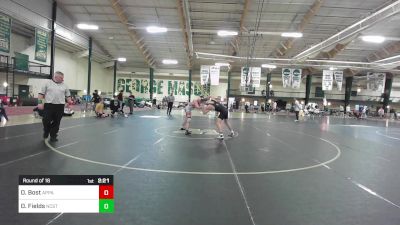 165 lbs Round Of 16 - Oren Bost, Appalachian State - UNATT vs Derek Fields, NC State