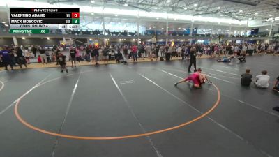 138 lbs Cons. Round 4 - Mack Moscovic, Unattached vs Valentino Adamo, Wrestling University