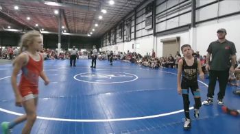 65 lbs Semis (4 Team) - Logan Hellar, CAPITAL CITY WRESTLING CLUB vs William Hooper, MIDLOTHIAN MINERS WRESTLING CLUB