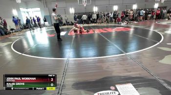 195 lbs Champ. Round 2 - John Paul Workman, Richland vs Kaleb Grove, Weiser