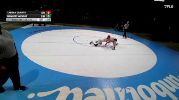 5A 120 lbs 1st Place Match - Taegan Leavitt, Spanish Fork vs Bennett Weight, Salem Hills