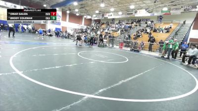 157 lbs Cons. Round 4 - Omar Galiza, Patriot vs Brody Coleman, Calabasas