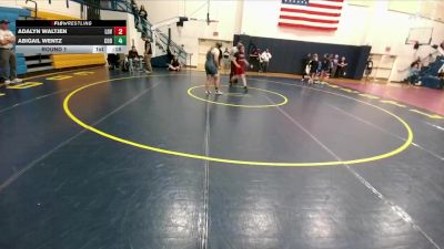 172-208 lbs Round 2 - Winter Harris-Chavez, Riverton Middle School vs Kaylee Zierke, Cody Middle School