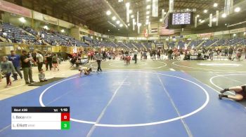 78 lbs Final - Isaiah Baca, New Mexico Bad Boyz vs Logan Elliott, Windy City WC