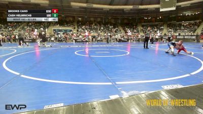 52 lbs Consi Of 8 #2 - Brooks Caho, Higher Calling Wrestling Club vs Cash Helmrichs, Immortal Athletics WC
