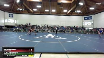 157 lbs Quarterfinal - Anthony Berg, Cal Poly SLO vs Luciano Esoldo, Victor Valley College