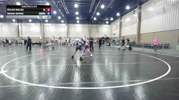 132 lbs Semifinal - Dylan Walsh, Virginia-Duals vs Nevan Irving, Central Florida Wrestling