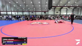 150 lbs Champ. Round 3 - Tommy Holguin, CA vs Riley Brunson, ID
