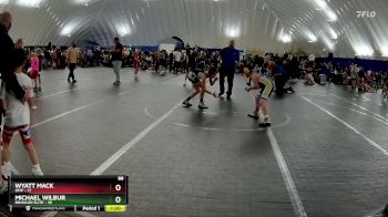 88 lbs Round 7 (10 Team) - Wyatt Mack, OMP vs Michael Wilbur, Brawler Elite