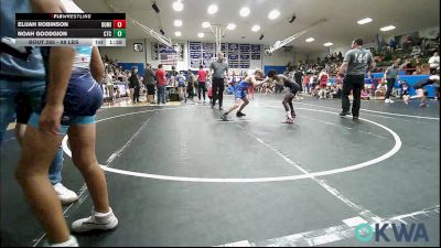 98 lbs Rr Rnd 5 - Elijah Robinson, Domination Dawgs vs Noah Goodgion, Chandler Takedown Club